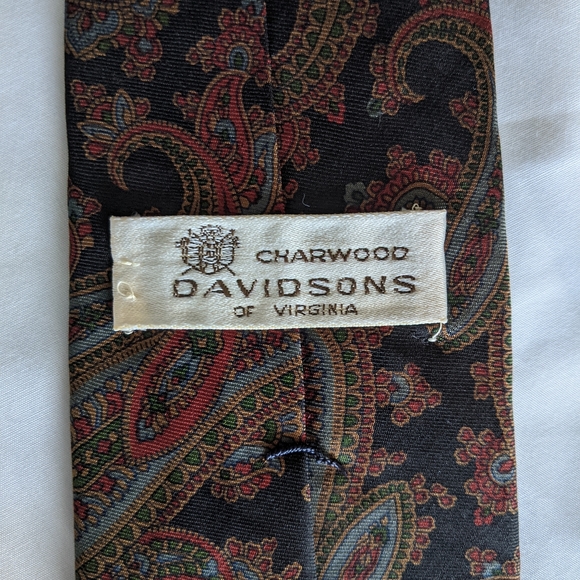 Charwood Davidsons of Virginia Silk Necktie - Picture 9 of 10